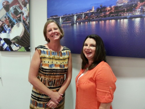 Kim Bumpas, Kelli Gibson of Visit Knoxville