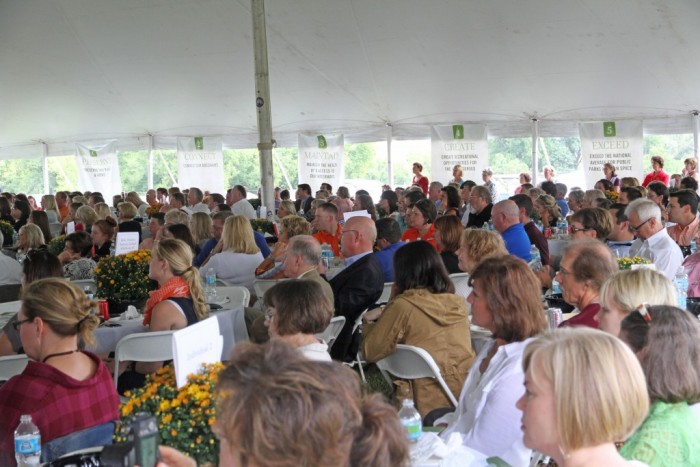 The Legacy Parks Foundation luncheon drew a capacity, sold-out crowd for Cheryl Strayed's appearance. (Photo by Legacy Parks Foundation)