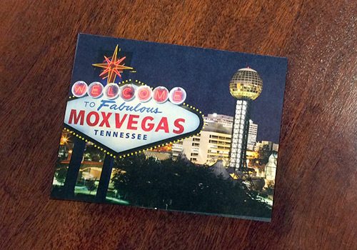 The MoxVegas winter party invitation