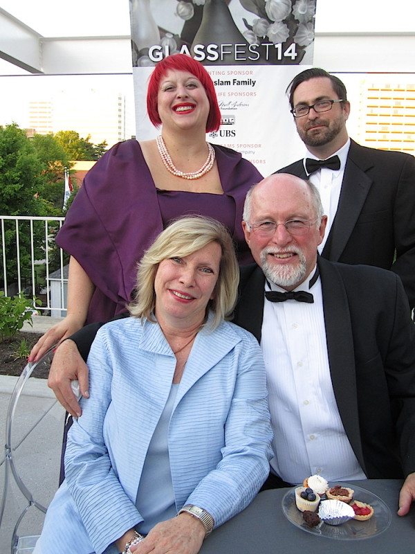 Chyna Brackeen, top left, also attends many events and is shown here with husband Darrien Thomson. Seated are Polly Ailor and Brackeen's father, Laurens Tullock.