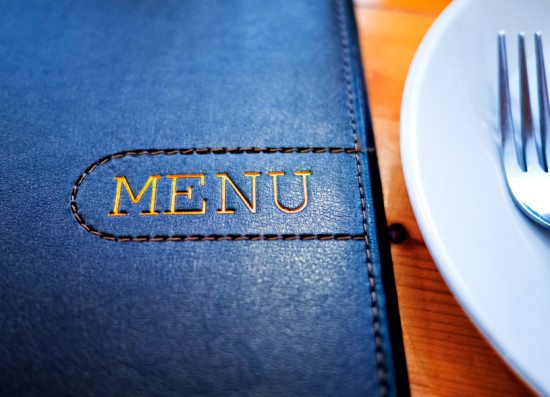 Planners need to may the right selection when it comes to menu.
